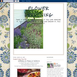 Flower Gardening: Foodie Friday Taco Pie