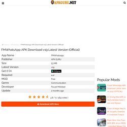 FMWhatsapp APK v17.40 Download Latest Version (Official)