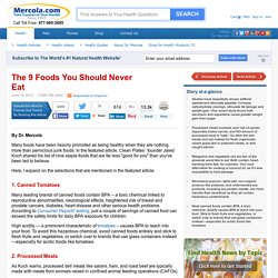 9 Foods You Should Never Attempt to Eat