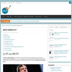 Qu’est-ce que le LI-FI - Formation Outils Web par GRACIET EIRL