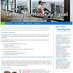 Le Nouveau Monde du Travail