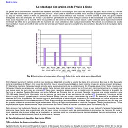 Fourniol - Le stockage des grains et de l'huile