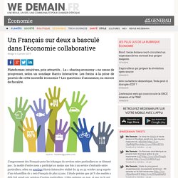 Un Français sur deux a basculé dans l'économie collaborative