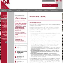 Les Français et la lecture - Études et rapports du CNL