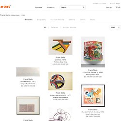 Frank Stella on artnet