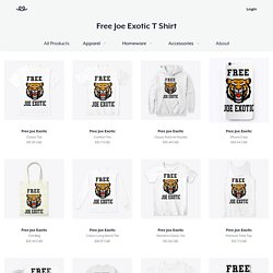 Free Joe Exotic T Shirt