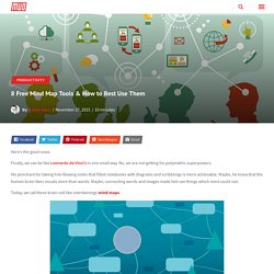 8 Free Mind Map Tools & How to Best Use Them