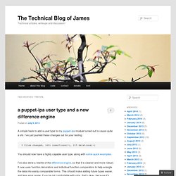 The Technical Blog of James