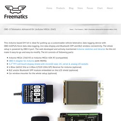 Freematics – OBD-II Telematics Kit #3 (Arduino Compatible)