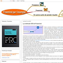 La méthode GTD et Freemind