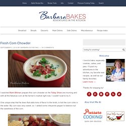 Fresh Corn Chowder