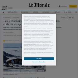 Les lits inexploités, mal persistant du tourisme de montagne