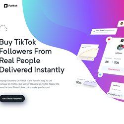 Buy TikTok Followers From Real Users