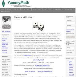 Games with dice