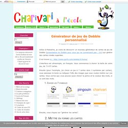 Générateur de jeu de Dobble personnalisé