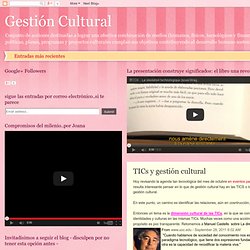 TICs y gestión cultural