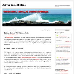 Getting Started With Websockets