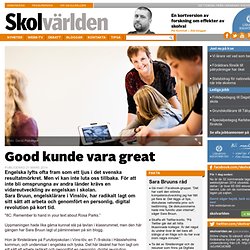 Good kunde vara great