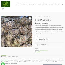 Gorilla Glue Strain - Weed For Sale Online