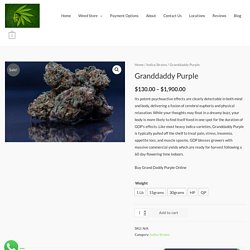 Granddaddy Purple - Weed For Sale Online