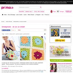 Grannymania : un sac au crochet