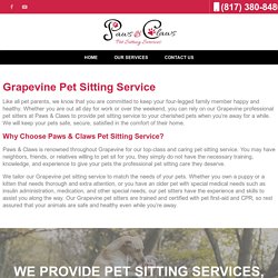 Poop Removal, Dog Walking in Grapevine TX