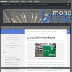 La gratuité en bibliothèque