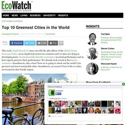 Top 10 Greenest Cities in the World