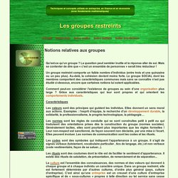 Groupe restreint