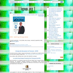 [ GTD : Getting Things Done - [ Legoux.org ] ]