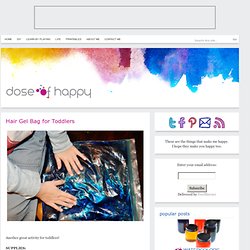 Hair Gel Bag for Toddlers - Dose of Happy