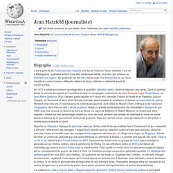 Jean Hatzfeld (journaliste)