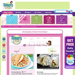 Healthy Baja Chicken Tacos Recipe