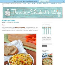 Healthy Corn Chowder