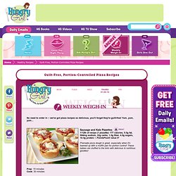 Healthy Mini Deep-Dish Pizza Recipe, Low-Calorie Mashed Potato Pizza