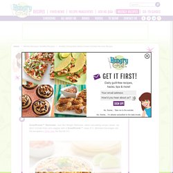 Healthy Scoopable Slow-Cooker Chicken Burritos Recipe