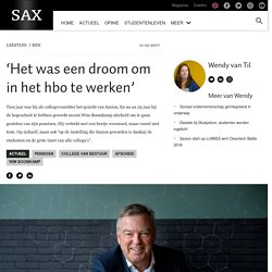 ‘Het was een droom om in het hbo te werken’