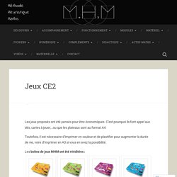 Jeux CE2