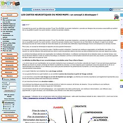 LES CARTES HEURISTIQUES OU MIND MAPS : un concept à développer ! - Dyslexie - Association des parents d'enfants dyslexiques