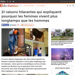 21 raisons hilarantes qui expliquent pourquoi les femmes vivent plus longtemps que les hommes
