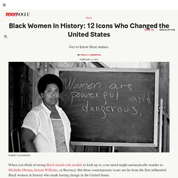 Black Women In History: 12 Icons Who Changed the United States