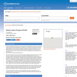 Home Loans Corpus Christi