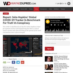 Report: John Hopkins' Global COVID-19 Tracker Is Benchmark For Truth Vs Conspiracy