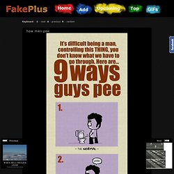 How men pee