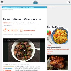 How to Roast Mushrooms