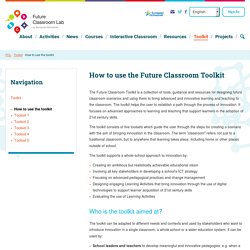 How to use the toolkit