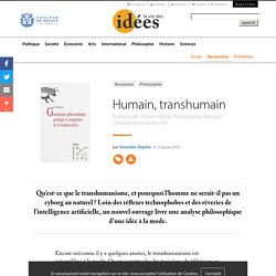 Humain, transhumain