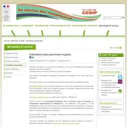 Icebreakers (Jeux pour briser la glace)