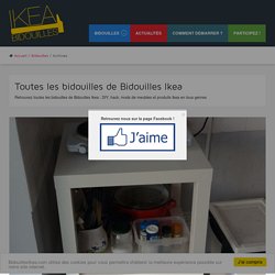 Idées décos et DIY ikea, mod et hack de BESTA, PAX...