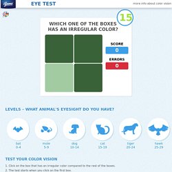 Test gratuit d'acuité visuelle